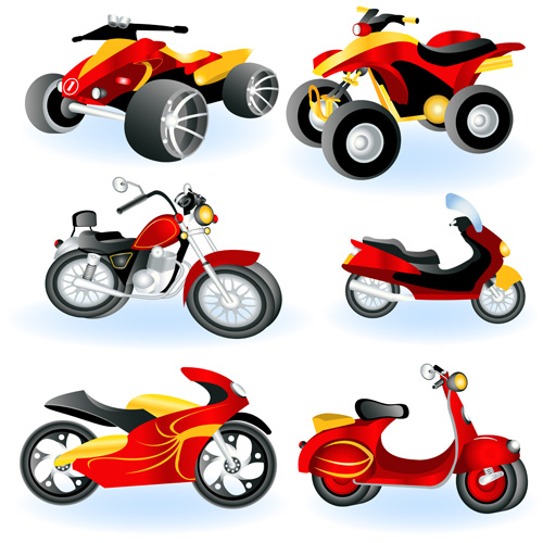 Different Traffic Tool elements vector 08 Traffic Tool Traffic Sport elements element   