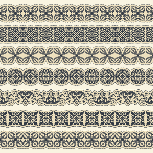 Ornament pattern borders vector material 01 pattern border pattern ornament borders   