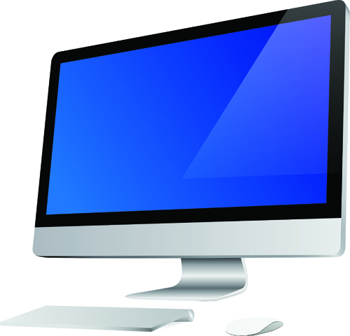 Different LCD monitor design vector 03 monitor LCD different   