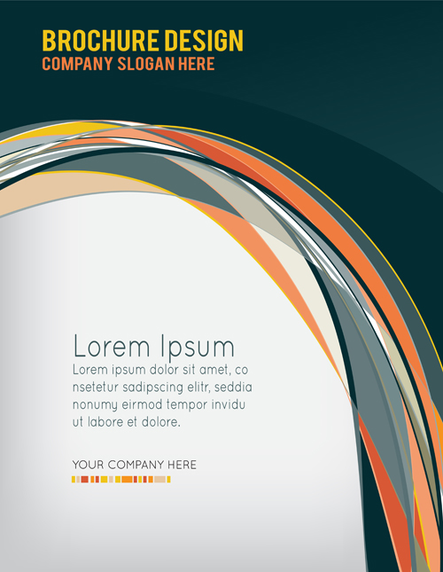 Abstract brochure business template vector 02 template business abstract   