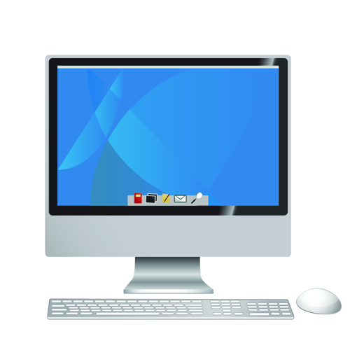 Different LCD monitor design vector 02 monitor LCD different   