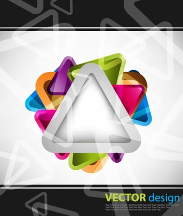 Colored Triangle vector abstract background triangle colored background abstract   