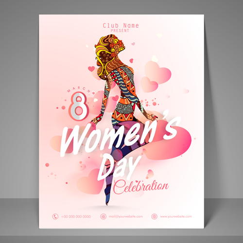 Vector poster 8 March womens day material womens day poster material 8 March   