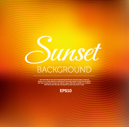 Sunset abstract blurred background vector red background blurred background vector abstract   