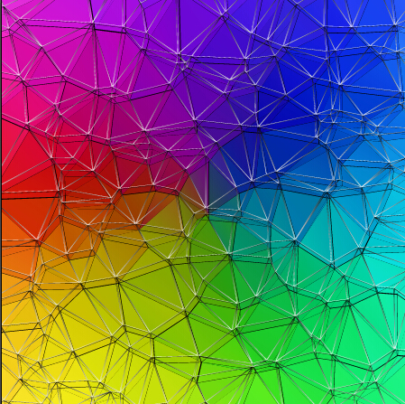 Colored polygonal elements vector background 04 Vector Background polygonal elements element colored   