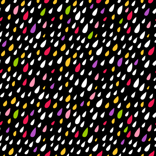 Colored drops seamless pattern vector set 10 seamless pattern vector pattern Drops colored   