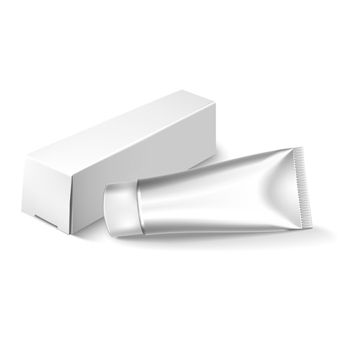 Cosmetics packages tube blank vector 07 tube packages cosmetics blank   