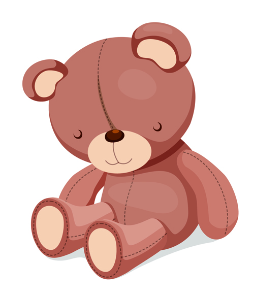 Super cute teddy bear design vector graphics 06 vector graphics vector graphic teddy bear super cute bear   