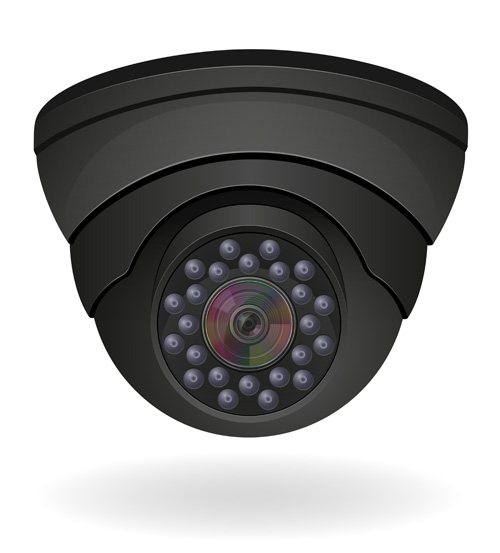 Realistic video surveillance vector material 01 video surveillance realistic material   