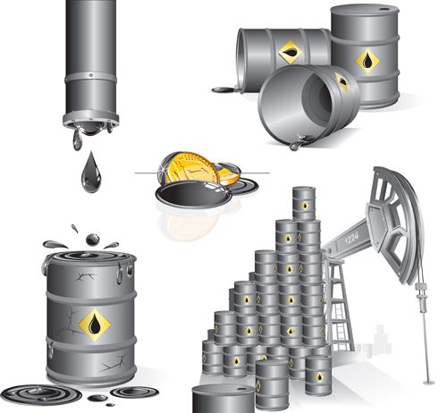 Oil industry design elements vector 02 oil industry elements element   