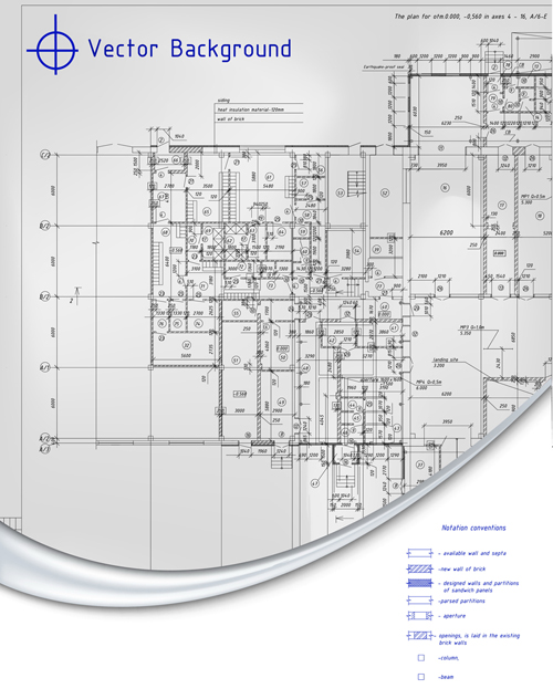 Architectural drawing design elements vector 03 elements element drawing architectural   