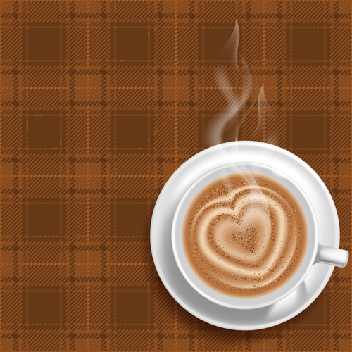 Hot coffee Vector 04 hot coffee background   