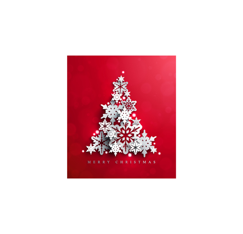 Snow christmas tree with red background vector red background christmas tree christmas background vector background   