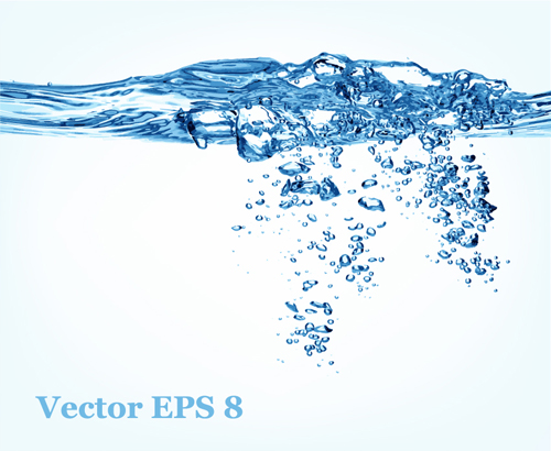 Transparent water splash effect vector background 20 water transparent splash effect background   