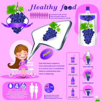 Healthy food flyer template vector 06 template vector template Healthy health food flyer   