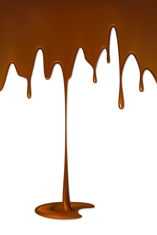 Vector Chocolate drops background 05 Drops chocolate   
