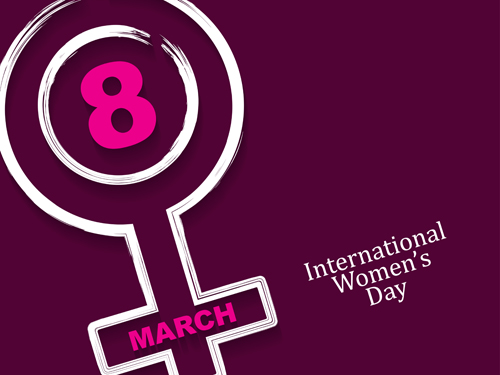8 March womens day background set 06 vector womens day background 8 March   