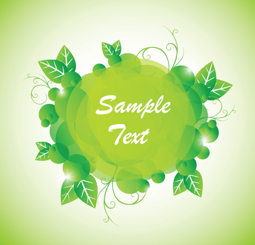 Green floral frame vector set 05 green floral frame floral   