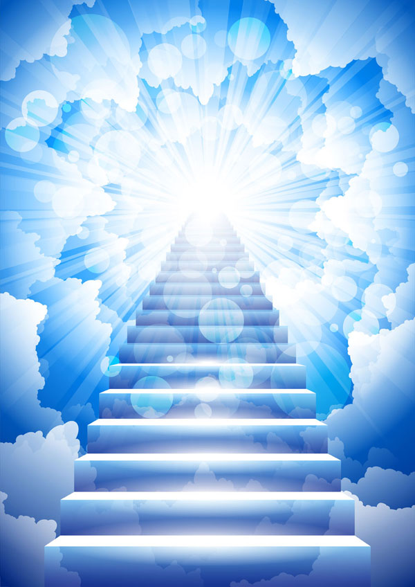 Creative Stairs background vector 01 stairs creative background   