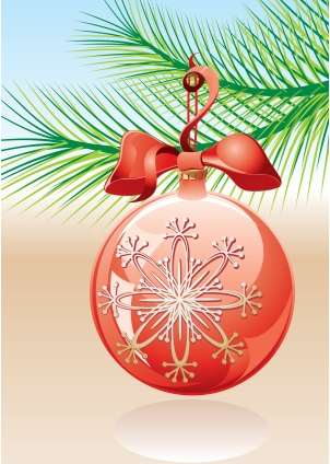 Christmas baubles snowflake vector snowflake christmas baubles   