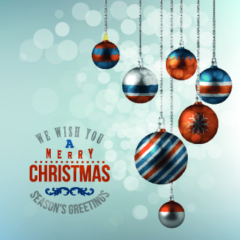 2014 New Year Christmas ornaments vector 02 ornaments ornament new year christmas 2014   