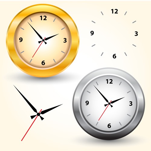 Different Clock design vector 04 different clock   