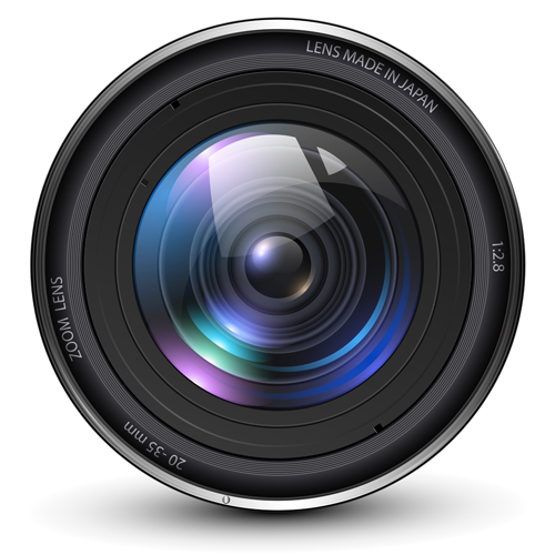 Different Photo lens design vector material 01 photo material lens different   