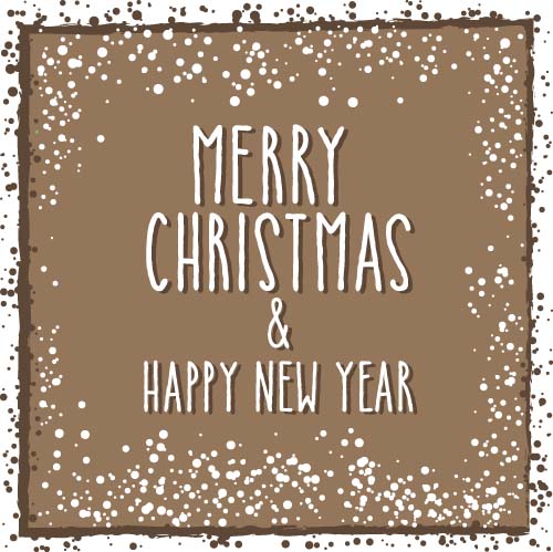 Christmas cards grunge styles vector 06 styles grunge christmas cards   