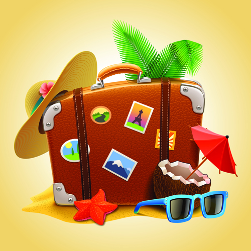 Vacation design vector backgrounds 03 Vector Background vacation backgrounds background   