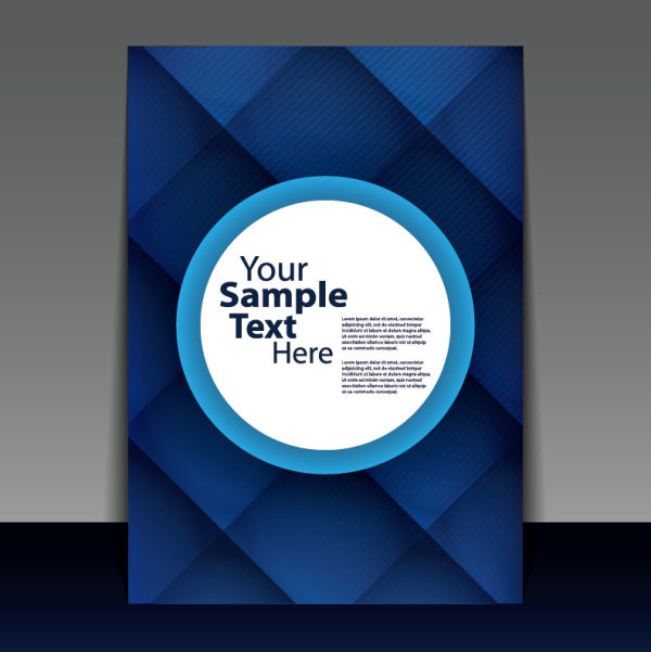 brochure cover design elements vector graphic set 09 elements element cover brochure   