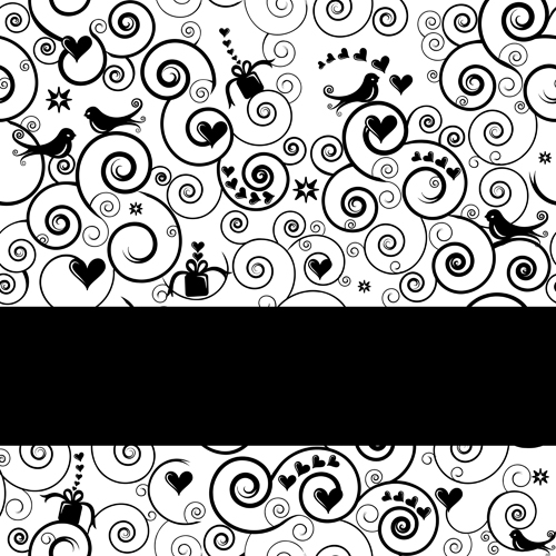 Black style floral background art vector style floral background floral background   