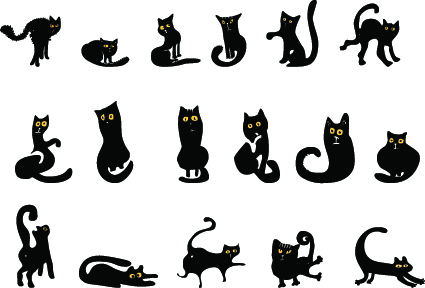 Different Cats vector Illustration 05 illustration different cats cat   