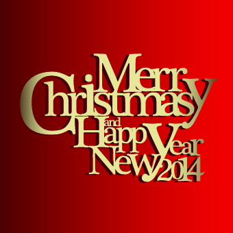 Christmas new year text design vector background 01 Vector Background text new year christmas   