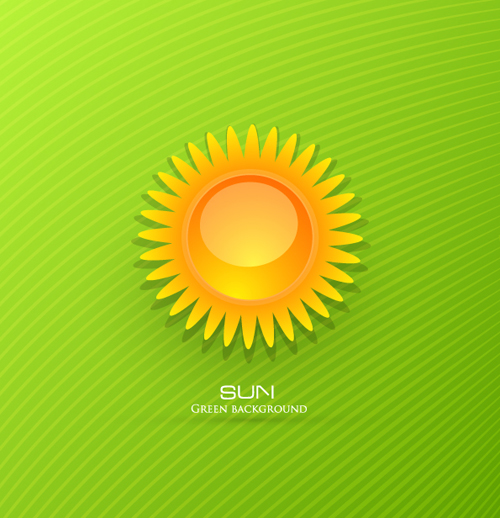 Set of Sunny day vector background 03 sunny day sunny day   