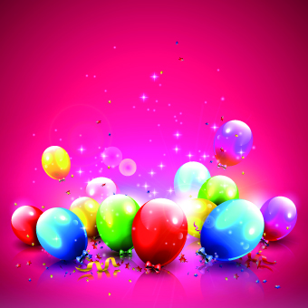 Happy birthday colored balloon creative background 01 happy birthday Creative background creative birthday balloon   