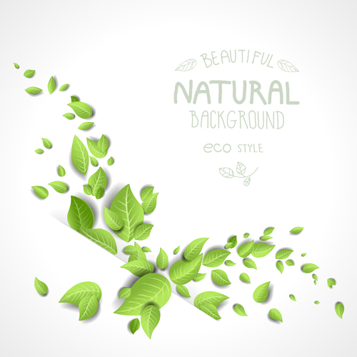 Eco style beautiful natural background vector 02 natural eco beautiful background vector background   