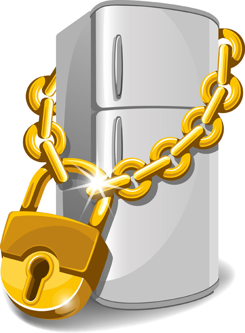 Glod Lock objects vector graphic 03 objects object lock glod   