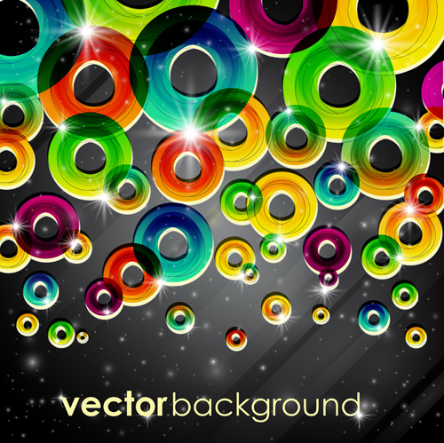 Set of abstract colorful background vector 02 colorful abstract   