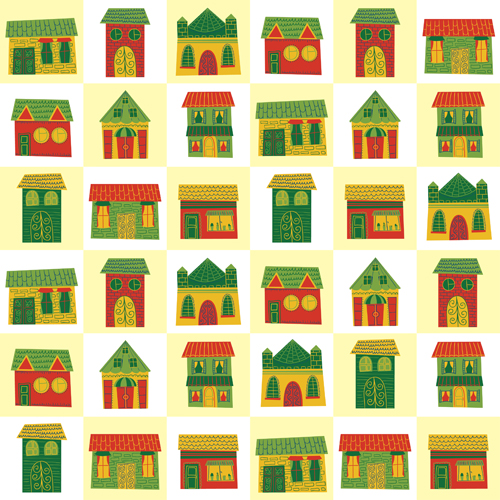 Different house set vector 06 house different   