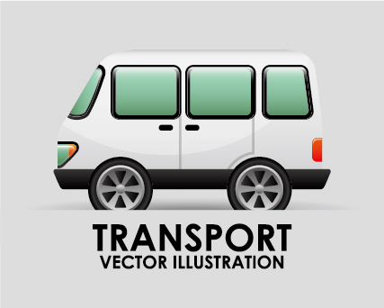 Collection of transportation vehicle vector material 08 vehicle transportation collection   