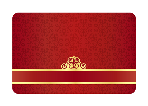 Ornate decorative floral card vector 04 ornate floral decorative card   