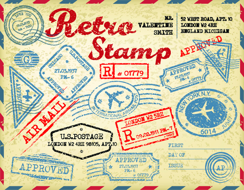 Grunge travel stamps vector graphics 01 vector graphics vector graphic travel stamps stamp grunge   