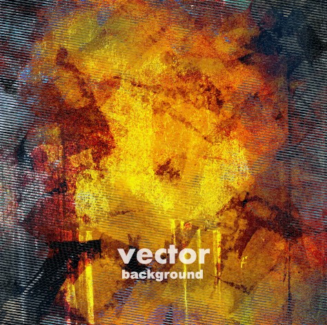 Grunge color vector background art 03 Vector Background grunge color vector background   