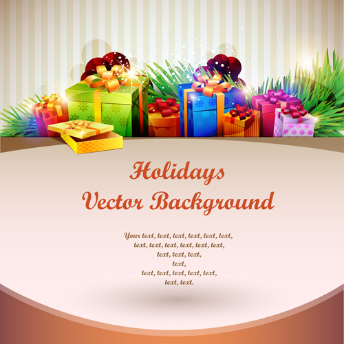 holiday Christmas colorful backgrounds vector 01 holiday colorful christmas   