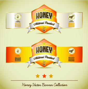 Honey labels vector 04 labels label honey   