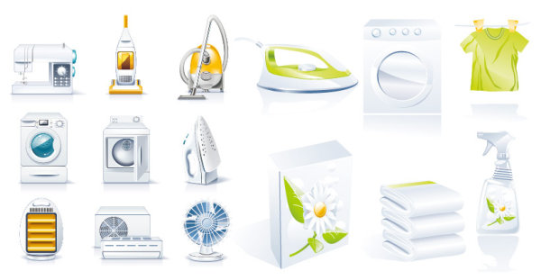 Household appliances Icon vector icon household appliances   