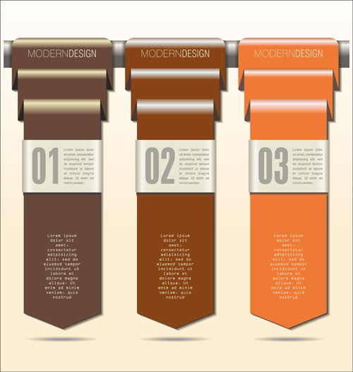 Infographics with numbered vector 02 numbered number infographics infographic   