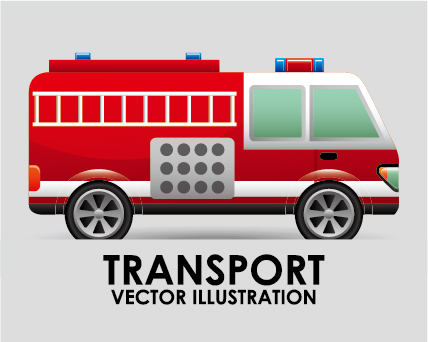 Collection of transportation vehicle vector material 03 transportation material collection   