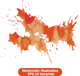 Watercolor illustration vector 01 watercolor illustration   