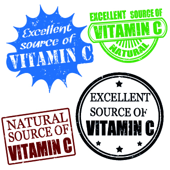 Stamp vitamins vector vitamins stamp   